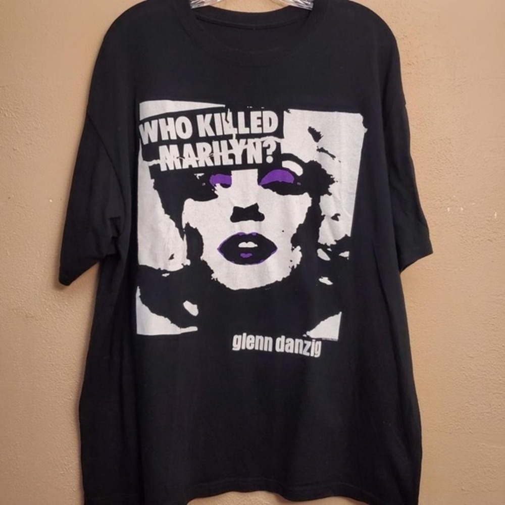 2000s Glenn Danzig "Who Killed‎ Marilyn?" tee